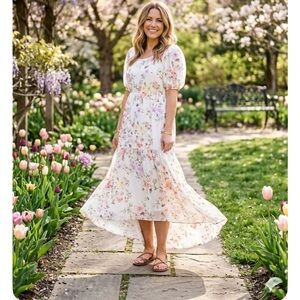 Floral Maxi Dress size S